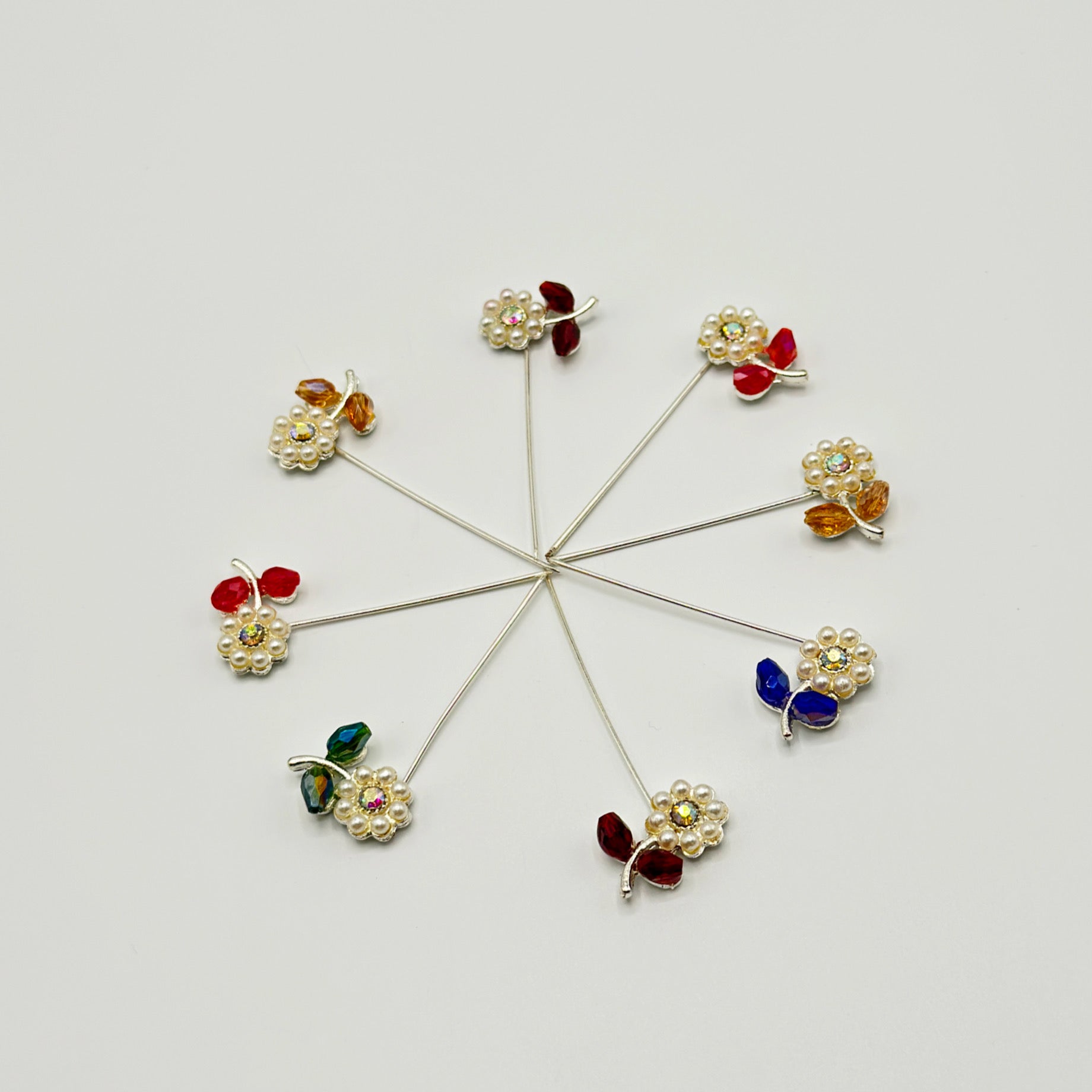 Floral Hijab Pins